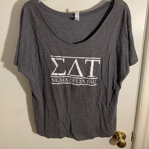 Sigma Delta Tau sorority shirt